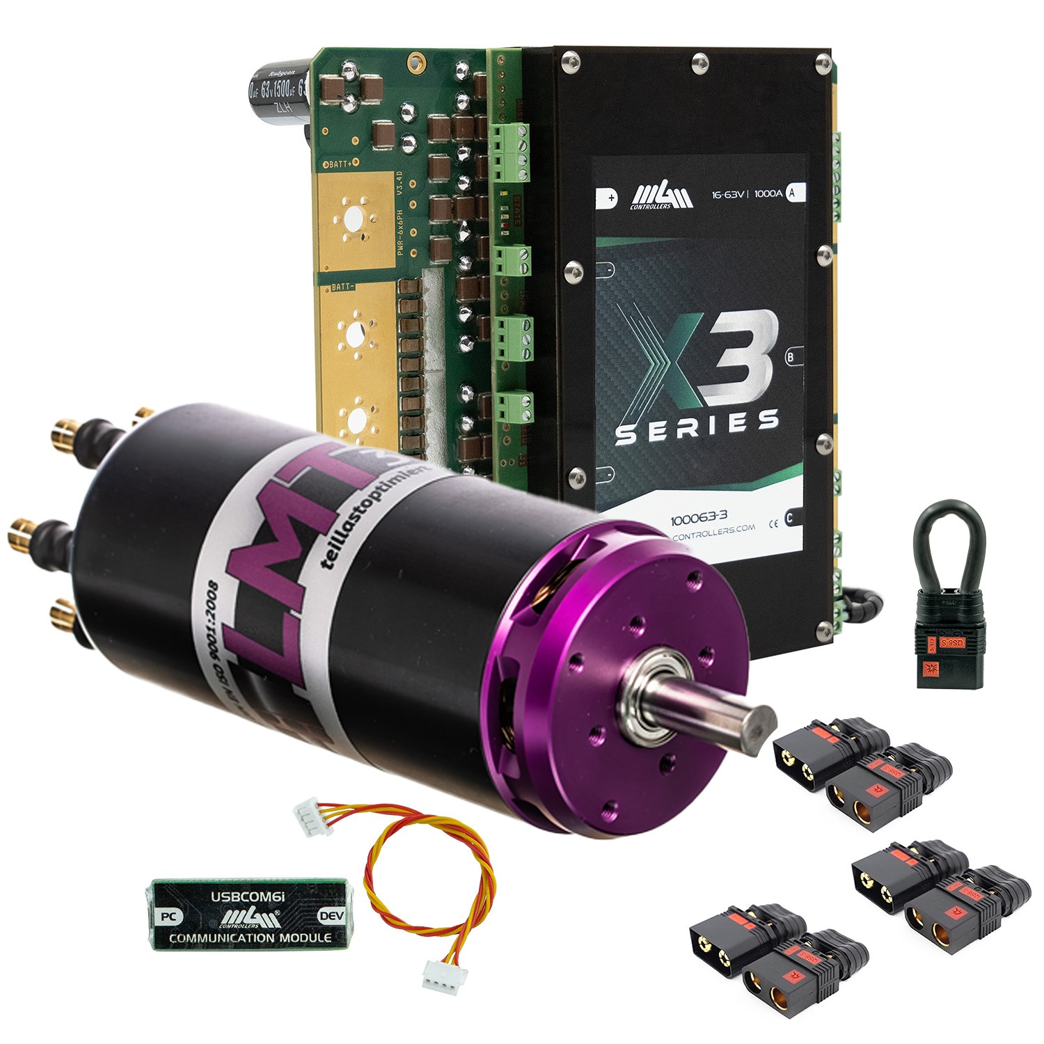 The most powerful X3-SERIES ESC + MOTOR (40kW!)